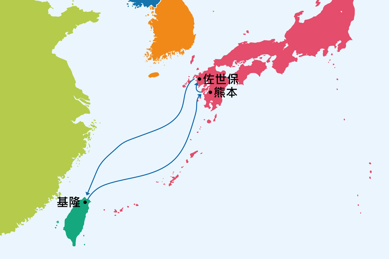 熊本、佐世保６日